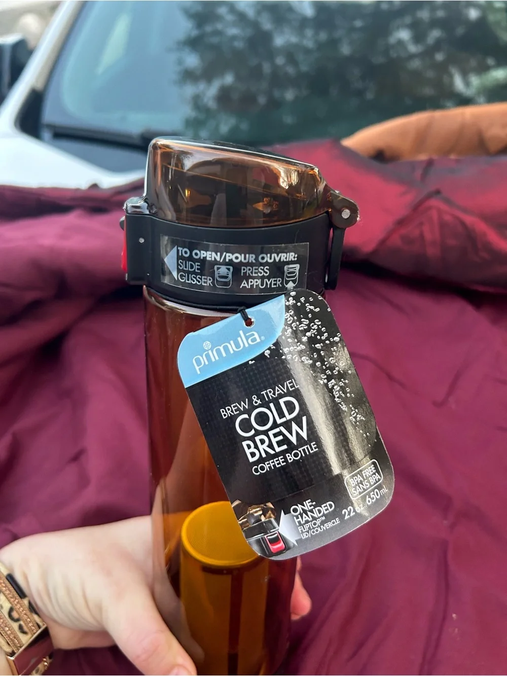Primula Cold Brew Coffee Bottle Tumbler 22oz new